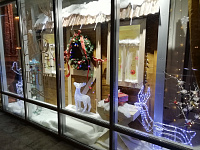 Итоги новогоднего оформления витрин и фасадов зданий в Заволжском районе города Твери